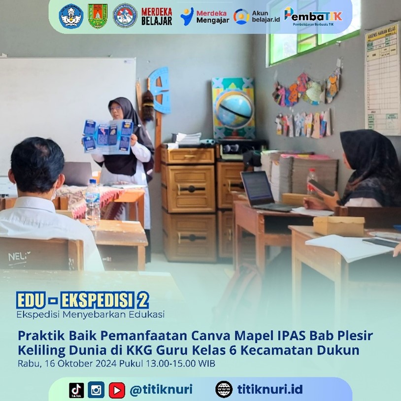 EDU – EKSPEDISI 2 ~ Praktik Baik Penggunaan Canva for Education Pada Materi IPAS