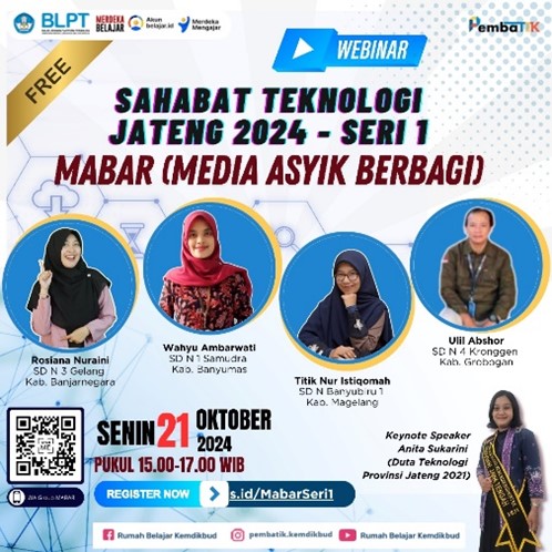 EDU – EKSPEDISI 4 ~ Webinar Sahabat Teknologi Jawa Tengah 2024 Seri-1